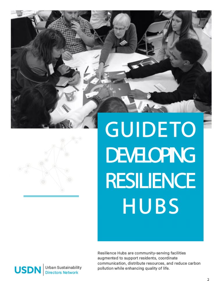 Resources Resilience Hubs
